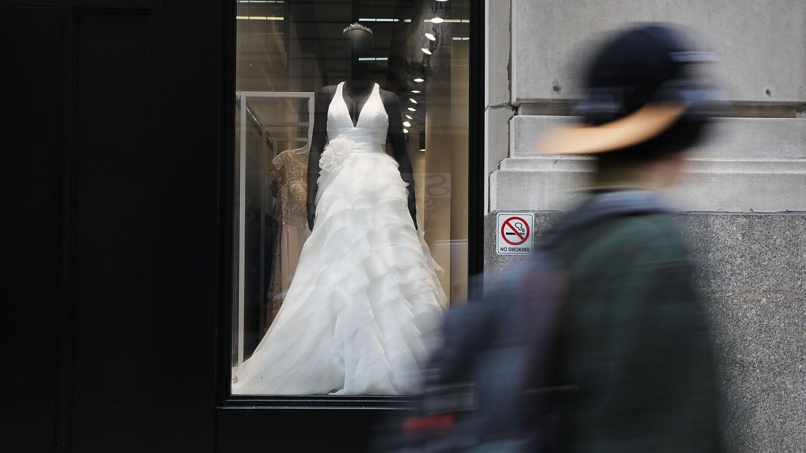 One in four brides wear David's Bridal to their wedding. Now, it's filing for bankruptcy